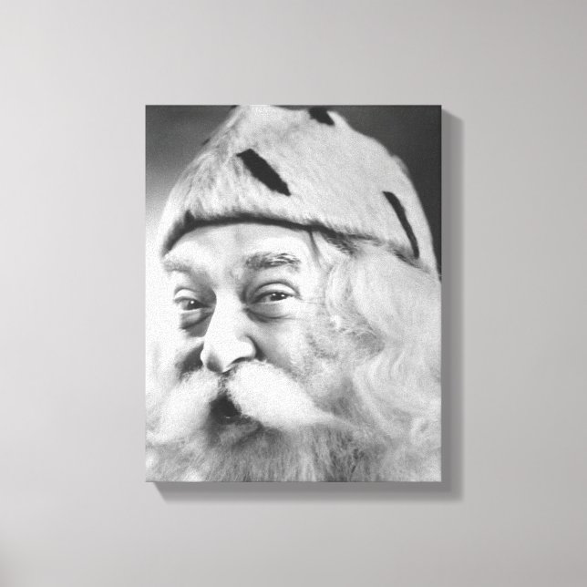 Weihnachtsmann Leinwanddruck (Vorderseite)
