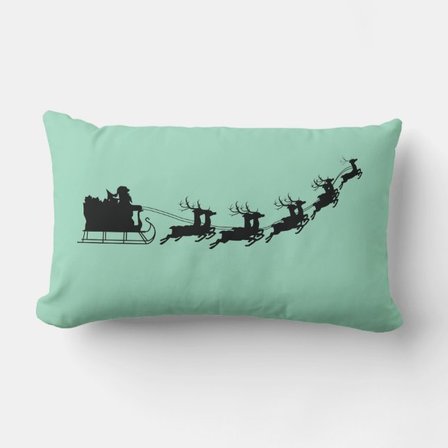 Weihnachtsmann  lendenkissen (Vorderseite)
