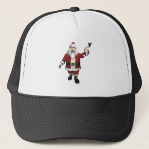 Weihnachtsmann liebt Siamkatzen Truckerkappe
