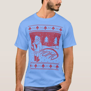 Weihnachtsmann lustig hässlicher Pullover Xmas Hos