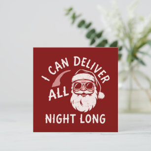 Weihnachtsmann Lustige Weihnachtsfeier Xmas Männer Feiertagskarte