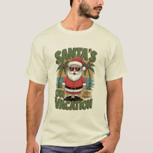 Weihnachtsmann macht Weihnachtsurlaub T-Shirt