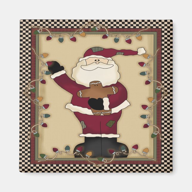 Weihnachtsmann Magnet (Vorne)