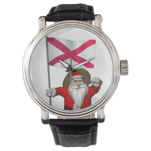 Weihnachtsmann mit Abtritt in Nordirland Armbanduhr