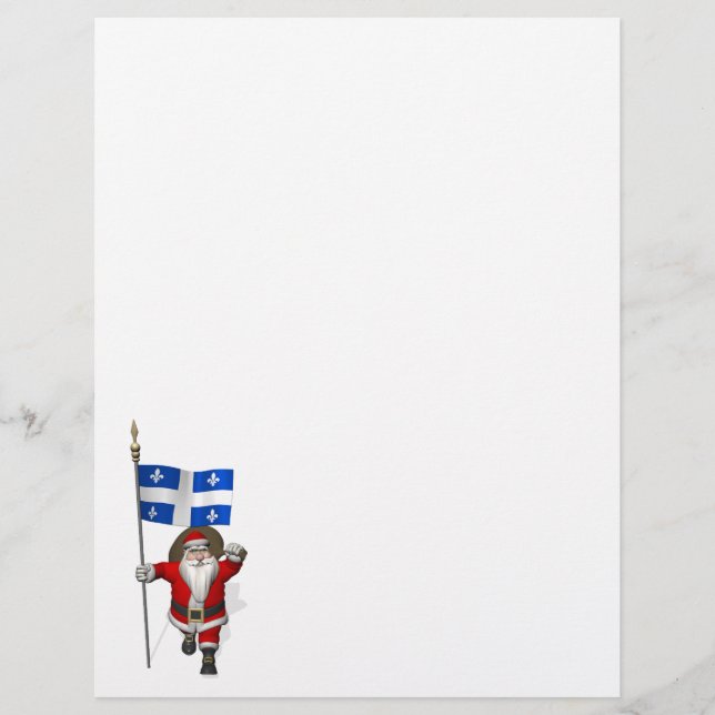Weihnachtsmann mit Ausweis von Québec CDN (Vorderseite)