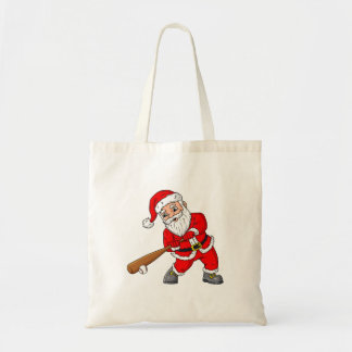Weihnachtsmann mit Baseball-Boote Kinder Tragetasche
