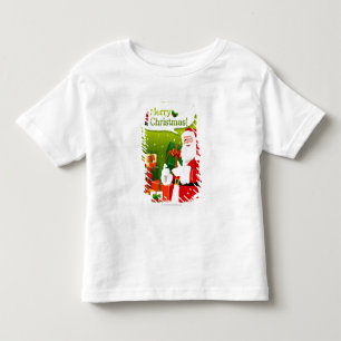 Weihnachtsmann mit Geschenken Kleinkind T-shirt