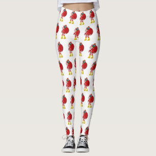 Weihnachtsmann mit großen gelben Stiefeln Leggings