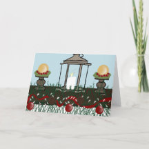 Weihnachtsmann mit Kerze, Pinecones, Ornamente