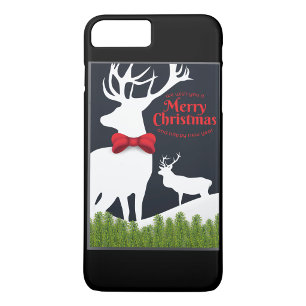 Weihnachtsmann mit weißen Rentieren Case-Mate iPhone Hülle