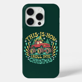 Weihnachtsmann Monster Truck Boys Weihnachten Case-Mate iPhone Hülle