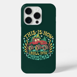 Weihnachtsmann Monster Truck Boys Weihnachten Case-Mate iPhone Hülle