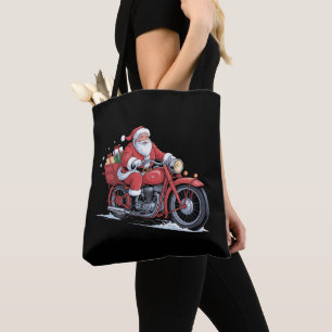 Weihnachtsmann Motorrad Biker Weihnachten Xmas