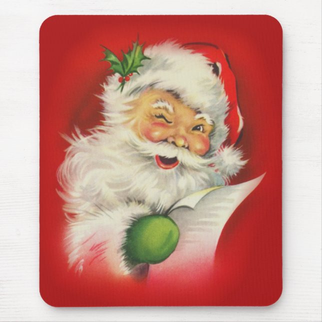 Weihnachtsmann Mousepad (Vorne)