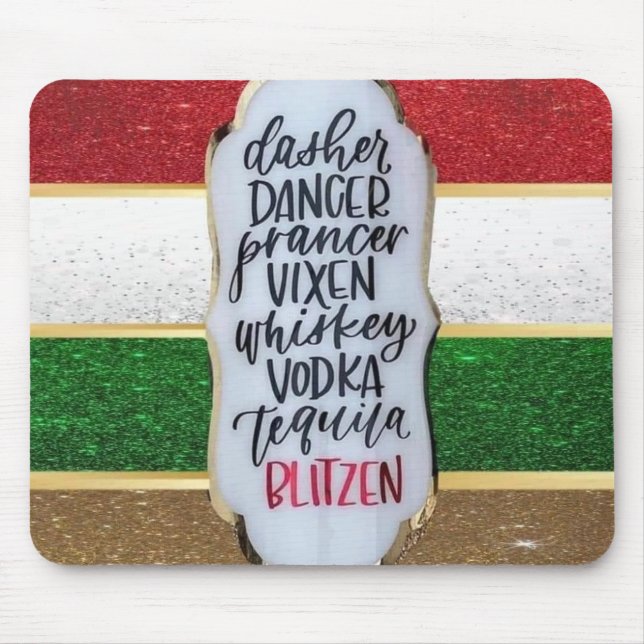 Weihnachtsmann Mousepad (Vorne)