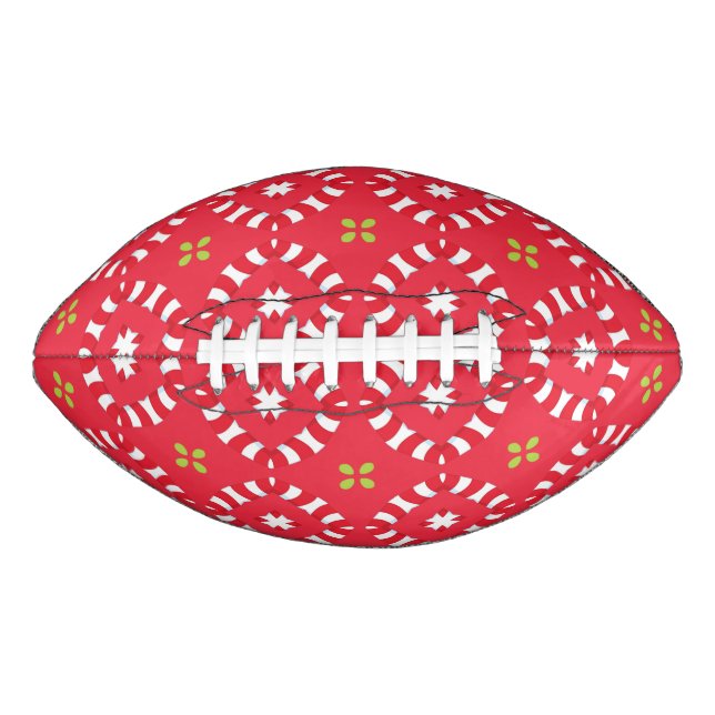 Weihnachtsmann Muster 04 - Football (Vorderseite)