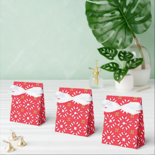 Weihnachtsmann Muster 04 - Geschenkschachtel