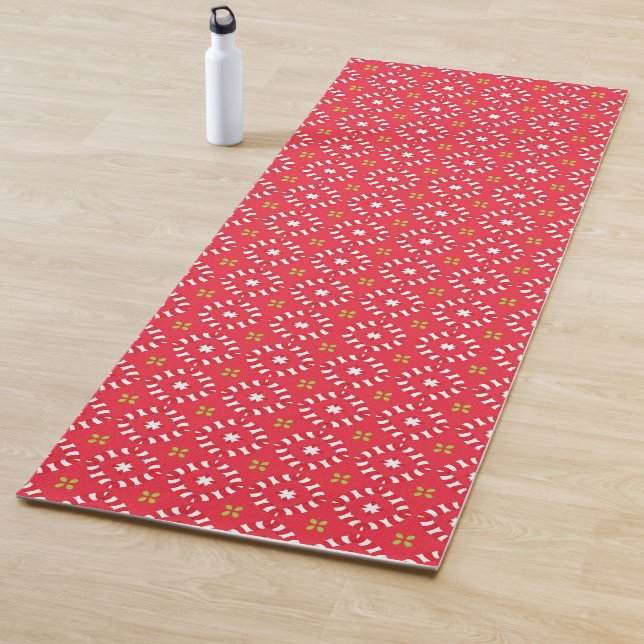 Weihnachtsmann Muster 04 - Yogamatte (Beispiel)