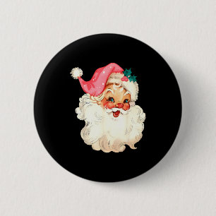 Weihnachtsmann Nk Weihnachtsgesicht Alt Xmas Vinta Button