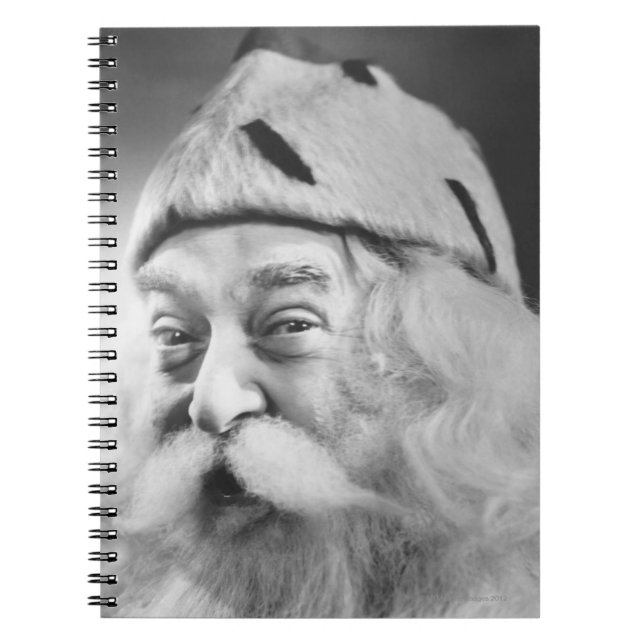 Weihnachtsmann Notizblock (Vorderseite)