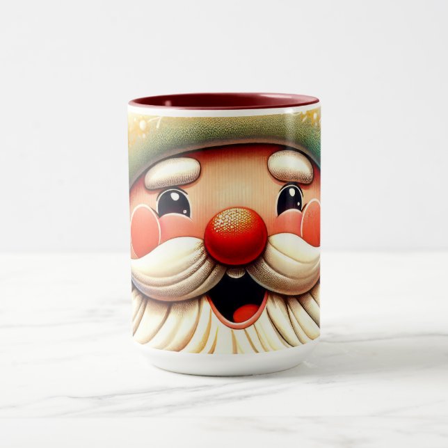 Weihnachtsmann Papai Noel Baba Saint Nicholas Kris Tasse (Zentrum)