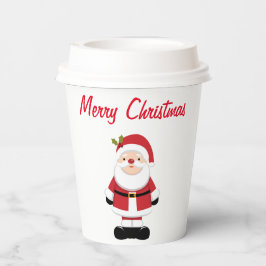 Weihnachtsmann Pappbecher