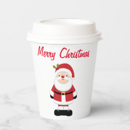 Weihnachtsmann Pappbecher