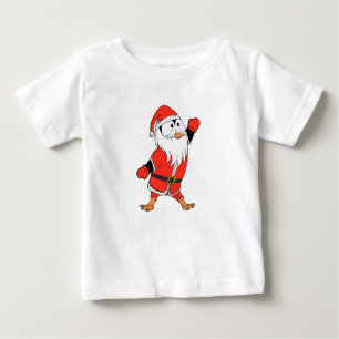 Weihnachtsmann Penguin Weihnachten bereit Baby T-shirt