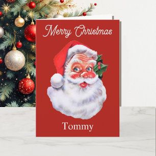 Weihnachtsmann Personalisieren Sie Weihnachten für Karte