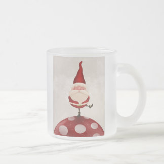 Weihnachtsmann-Pilz Mattglastasse