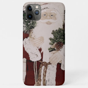 Weihnachtsmann-Porträt im Vintage-Stil Weihnachtsf Case-Mate iPhone Hülle