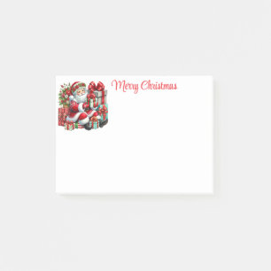 Weihnachtsmann Post-it Klebezettel