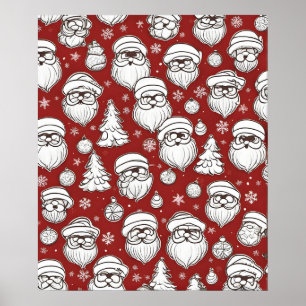 Weihnachtsmann Poster
