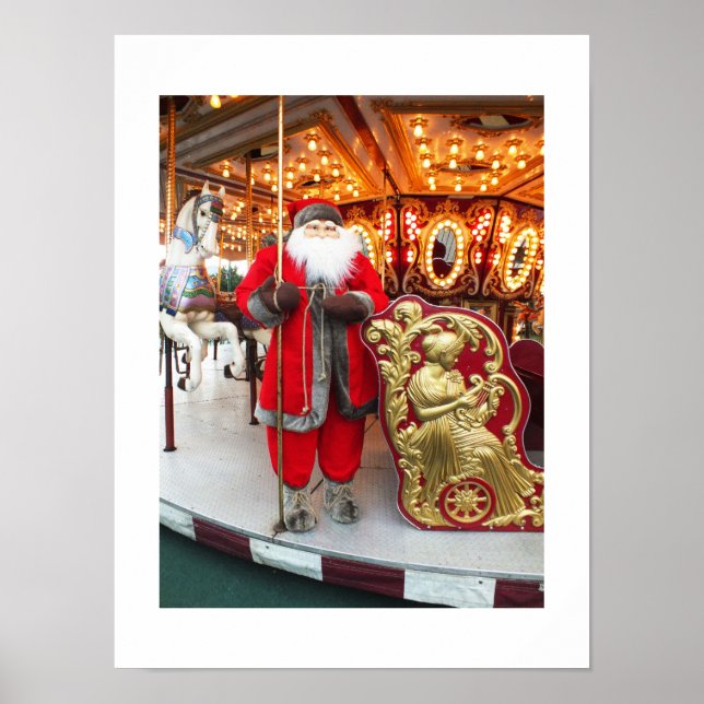 Weihnachtsmann Poster (Vorne)