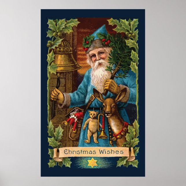 Weihnachtsmann Poster (Vorne)