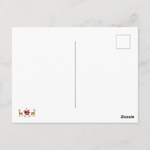 Weihnachtsmann Postkarte
