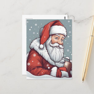 Weihnachtsmann Postkarte