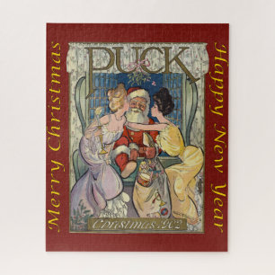 Weihnachtsmann ~ Puck Magazine ~ Frank A. Nankivel Puzzle