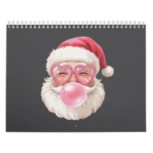 Weihnachtsmann pustet Bubble Weihnachten Lustiges Kalender