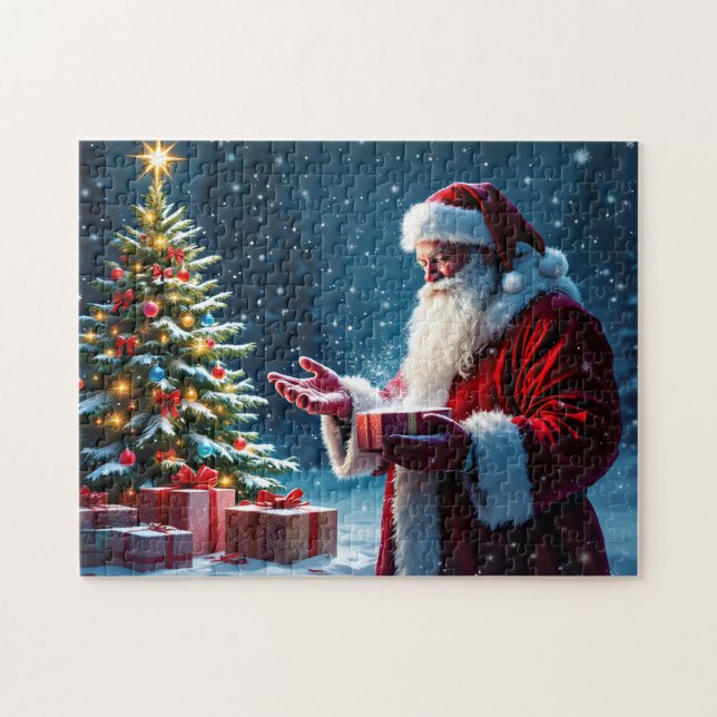 Weihnachtsmann Puzzle (Horizontal)