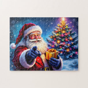 Weihnachtsmann Puzzle