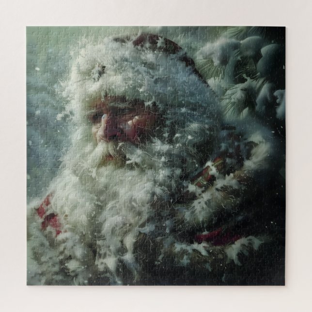 Weihnachtsmann Puzzle (Vertikal)