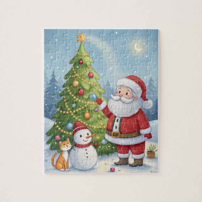 Weihnachtsmann-Puzzle Puzzle (Vertikal)