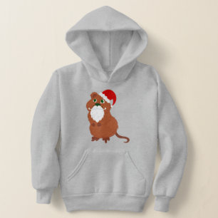 Weihnachtsmann Quokka Australisches Weihnachten Hoodie