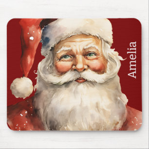 Weihnachtsmann Retro Weihnachten Mousepad