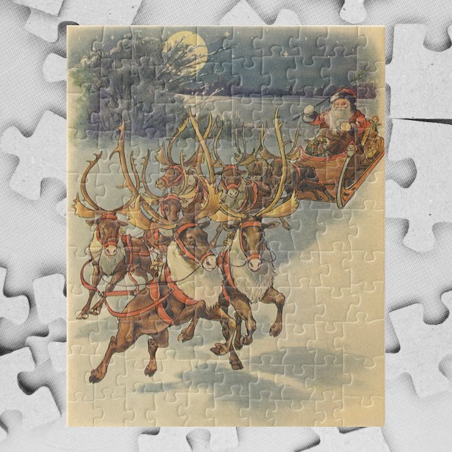Weihnachtsmann Ristorante da Valentino Puzzle (Von Creator hochgeladen)