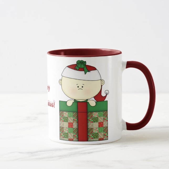 Weihnachtsmann-rot Tasse (Rechts)