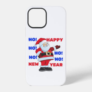 WEIHNACHTSMANN SAGT: GLÜCKLICHES NEUES JAHR. HO! H iPhone 12 PRO HÜLLE