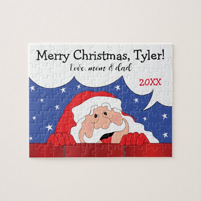 Weihnachtsmann sagt puzzle (Horizontal)
