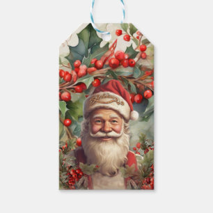 Weihnachtsmann Sankt Nikolaus Geschenkanhänger
